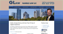 Desktop Screenshot of gamlegal.com